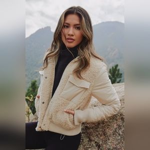 Upwest Sherpa Bomber Jacket NWT